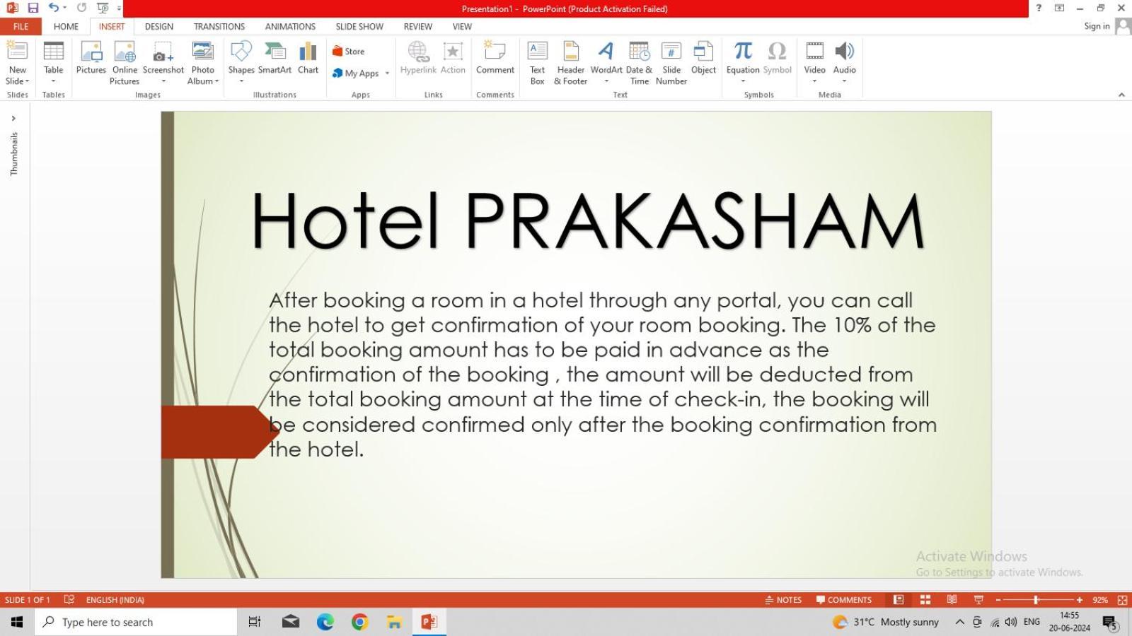 Hotel Prakasham Ujjain Bagian luar foto